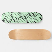 Skateboard Engager la dynamique verte de la menthe (Horz)