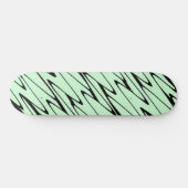 Skateboard Engager la dynamique verte de la menthe (Horz)