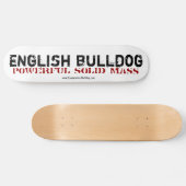 Skateboard English Bulldog (Horz)