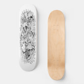 skateboard Enk Skeleton Court Jester (Recto)