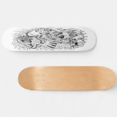 skateboard Enk Skeleton Court Jester (Horz)