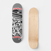 Skateboard Ennemi Boombox Crade (Recto)