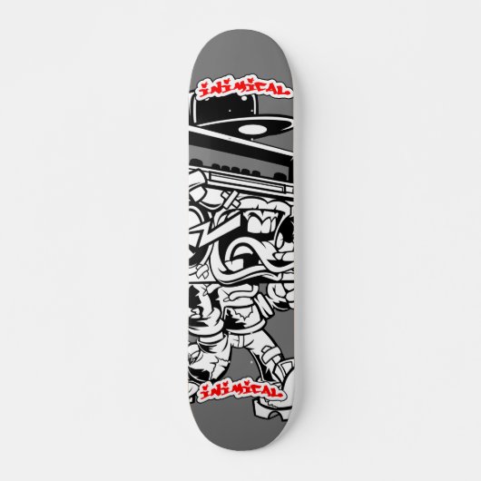 Skateboard Ennemi Boombox Crade (Devant)
