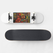 Skateboard Enorme Deckz Art K.O. géant (Horz)