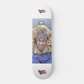 Skateboard Énorme Giant Silly face fourrure manteau