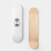 Skateboard Enraciné dans le Christ (Recto)