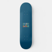 Skateboard Enrichir L'Effort (Recto)