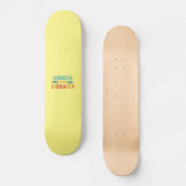 Skateboard Enrichir L'Effort (Recto)