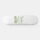 Skateboard ENSEIGNANT 4 VIE #vie d'enseignant (Horz)