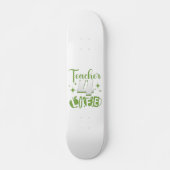 Skateboard ENSEIGNANT 4 VIE #vie d'enseignant (Devant)