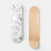 Skateboard Ensemble de dossiers botaniques élégants (Recto)