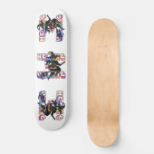 Skateboard ENSORCELER ET CONTRARIER pour la païenne de grande (Recto)