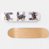 Skateboard ENSORCELER ET CONTRARIER pour la païenne de grande (Horz)