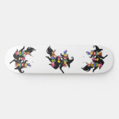 Skateboard ENSORCELER ET EXASPÉRER pour la païenne de grande (Horz)