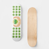 Skateboard Entretenir l'environnement (Recto)