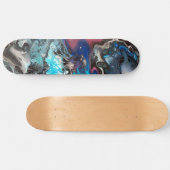 Skateboard Épanchement d'espace (Horz)