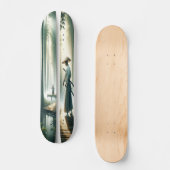 Skateboard Epée en bois Bamboo (Recto)
