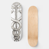 Skateboard épée-serpent (Recto)