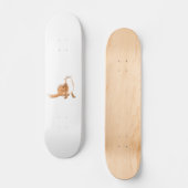 Skateboard Épingler le renard (Recto)