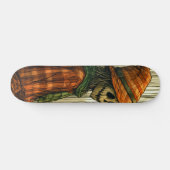 Skateboard Épouvantail effrayant (Horz)