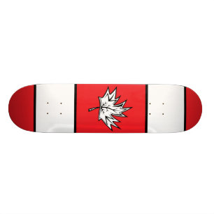 Skateboard Érable-Feuille-Planche à roulettes