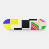 Skateboard Escaliers colorés (Horz)