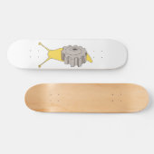 Skateboard escargot de vitesse (Horz)