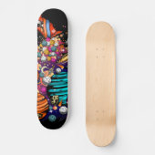 Skateboard Espace (Recto)