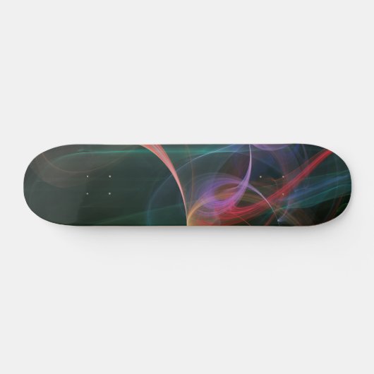 Skateboard Espace Art Abstrait (Horz)