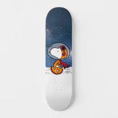 Skateboard ESPACE | Astronaute de Snoopy (Recto)