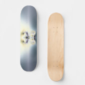 Skateboard Espace Bleu (Recto)