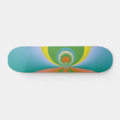 Skateboard Espace Coloré (Horz)