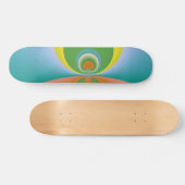 Skateboard Espace Coloré (Horz)