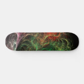 Skateboard Espace de feu d'art abstrait (Horz)