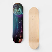 Skateboard Espace extra-atmosphérique (Recto)