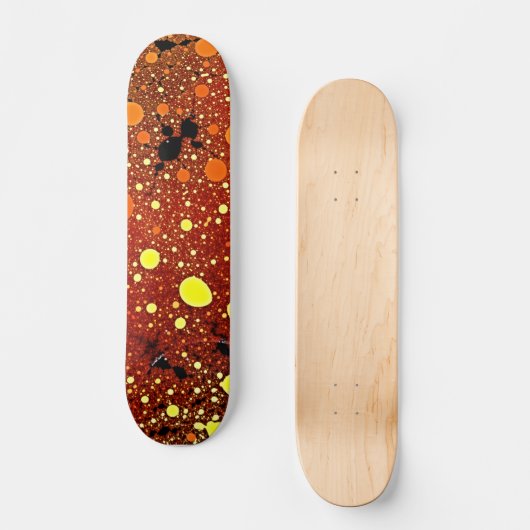 Skateboard Espace fractal (Recto)