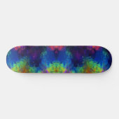 Skateboard Espace fractal Longboard Long Board Géométrie sacr (Horz)