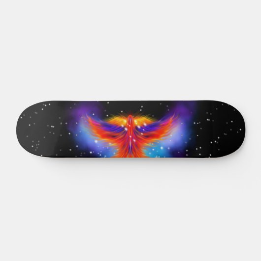 Skateboard Espace Phoenix Nebula Black Starlight Sky (Horz)