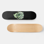 Skateboard Esprit de tigre vert (Horz)