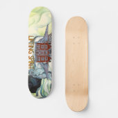 Skateboard Esprit de vie (Recto)
