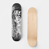 Skateboard esprits et poulets (Recto)