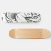 Skateboard Essai plus dur/planche à roulettes poulpe de (Horz)
