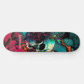 skateboard est amusant Graffiti crâne (Horz)