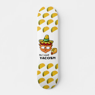 Skateboard Est-ce que je sens des tacos ?! Senor Gato Skatebo