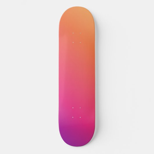 Skateboard Esthétique Féminin Coloré (Recto)