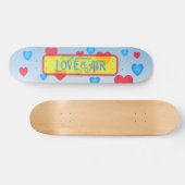 Skateboard esthétique rétro romantique Y2K (Horz)