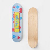 Skateboard esthétique rétro romantique Y2K (Recto)