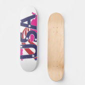 Skateboard États-Unis (Recto)