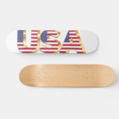 Skateboard États-Unis d'Amérique (Horz)
