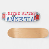 Skateboard ÉTATS-UNIS D'AMNESIE 8 Patinage de 1/2" (Horz)